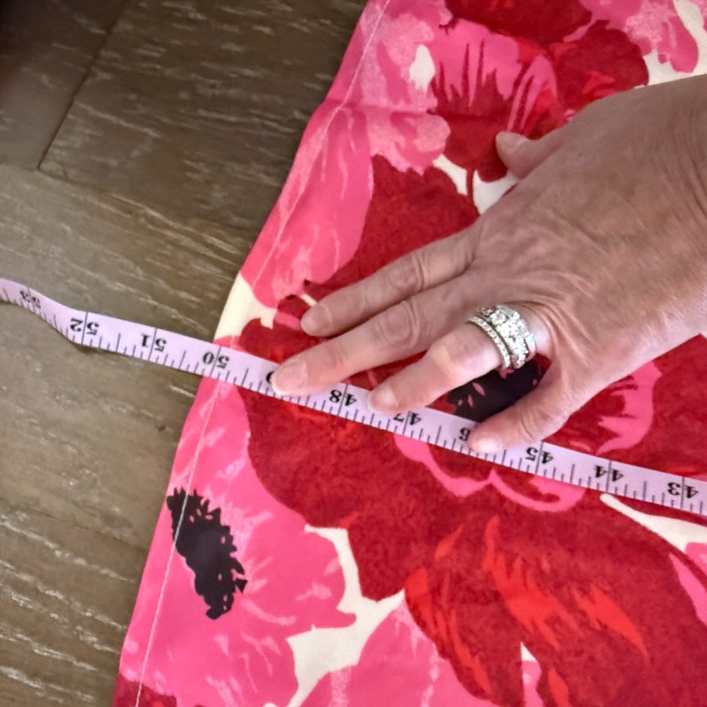 Lulu's Pink & Red Floral Slip Maxi side zipper Dress - Picture 8 of 12